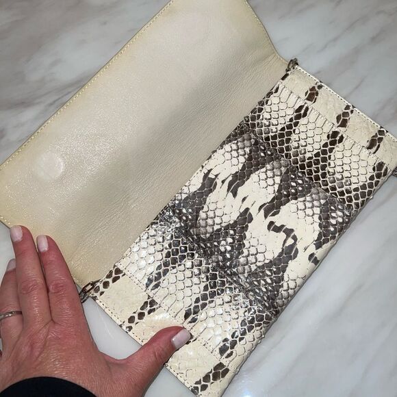 BAG- Python Clutch / Shoulder Bag - Picture 7 of 9